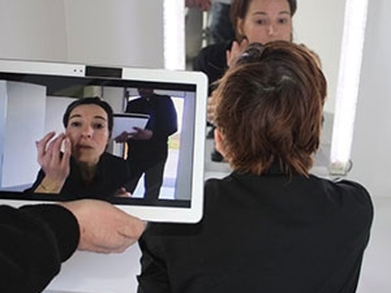 Portable video mirror